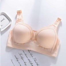 수유브라 큰 사이즈 모으기 처짐 방지 단추형 임산부 브라 속옷