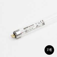 (G8T5) 산쿄 자외선 UV 살균램프 칫솔 컵 소독 건조기 8W, 7개