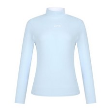 핑골프웨어 KQF 121D3TI051_BL 여성 배색 솔리드 반목 긴팔 이너 티셔츠 2794022