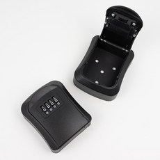 썬코 벽부착 키박스 키보관 무인텔 번호키 잠금장치 열쇠보관함, 그린, 1개