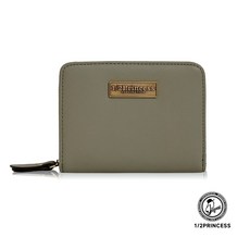 1/2Princess 素食皮革中短夾，多卡位輕便錢包