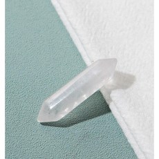 뚱보 힐링 치유 휴대용 미니 천연 원석, 백수정 휴대용원석