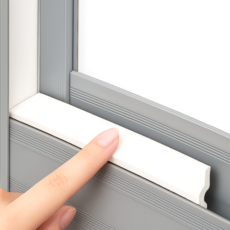 쇼앤엔 틈새 막이 문풍지 화이트 10m, 1개