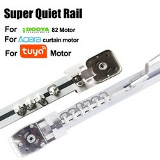 Dooya 스마트 개인 커튼 트랙 tuya B1/A1 /Tuya Wifi zigbee 커튼 모터 용 맞춤형 Zigbee 전기 커튼 레일, 05 모터 n 가이더3.8m, 01 For T10 T12 T1