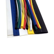 수축튜브 열 2mm 투명수축튜브 수축관 전선수축 전선 jps+13211ti, 1개, 파랑색 1M