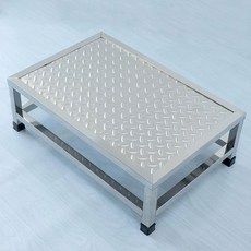 안전 발판 엑스레이 현장 창고 단 작업대 디딤대 손잡이, C. 미끄럼 방지판L40W30H15cm 가로보