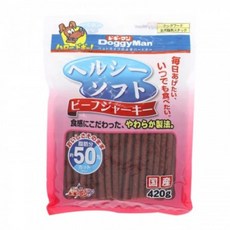 DoggyMan 多格漫 犬用健康低脂軟雞肉條 短切軟雞肉條 雞肉小香腸 野菜軟雞肉條 短切軟牛肉條, 1個, 低脂軟牛肉條420g