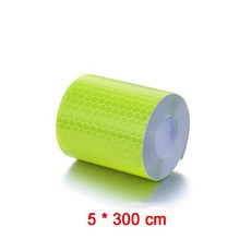 5cm 10M 20M 1PC 경고등 자동차 보호 필름 반사 반사판 스티커, green 300cm, 1개