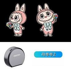 On the table온더테이블 자전거 킥보드 캐릭터 LED 라이트, 1개, 라부부2