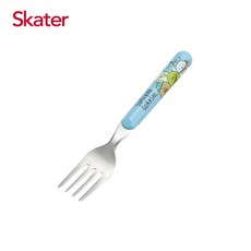 Skater 日本製角落生物兒童湯匙叉子組 寶寶學習餐具 日本製造, 藍色, 1個, 湯匙、叉子