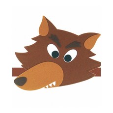 제오오스토어 역할놀이머리띠 늑대 1개입 선생님 뮤지컬 헤어밴드 문화센터