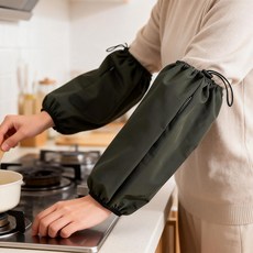 지오노스 작업용 팔토시 팔보호 암슬리브 신축성 좋은 팔커버 방수, 다크그린