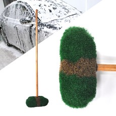 청소솔 세차 브러쉬 수세미솔 다용도 잔디차솔, 혼합색상, 1개