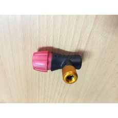 TTH火雞 LUft 台灣製高壓CO2鋼瓶打氣筒【單獨接頭】CO2美法雙用快速充氣打氣接頭, 1個, 【單獨接頭】美法雙用