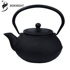 복나이트 주철주전자 일본식 무쇠주전자 일반주전자, 800ml, 검은 색, 1개