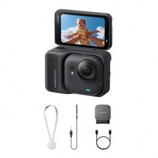 Insta360 GO Ultra 運動相機 4K, 標準套裝-黑色, 1個