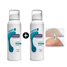 1+1 Footlogix 풋로직스 DD 크림 무스 125ml (2개), 1개입