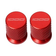 카와사키 오토바이 타이어 밸브 캡 휠 커버 알루미늄, 1개, 2. Red, 기본