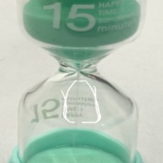 15분 모래시계 어린이타이머 공부타이머 공부시계, DBO-501(B), 1개