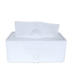 Kidari Ajossi 自動升降擦手紙盒 抽取式擦手紙 紙巾盒, 1個, 單一顏色