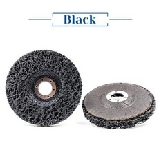 페인트 리무버 연마기 플랩 디스크 퀵 체인지 쉬운 스트립 및 클린 디스크 광택 휠 앵글 연마기 녹 제거 스트립 디스크, 16) 5pcs  Black100x16mm