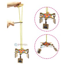 착시현상 별모양 줄팽이 만들기 5인용 과학 과학실험 과학놀이키트 놀이키트 관찰, 1개