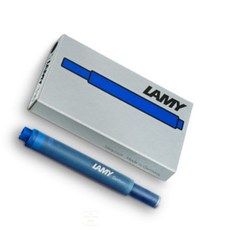 끄니스토어 만년필용 잉크 카트리지 5개입 블루 회사비품 고급펜