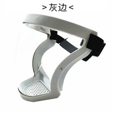 야외 안티포그 방수 스포츠 라이딩 페이스 작업용 그라인딩 제초 예초 보호 장비, 1개, 2. 회색