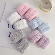 세안밴드 손목세안밴드 극세사 세면밴드 물흐름방지 1P, 그레이 손목세안밴드1p