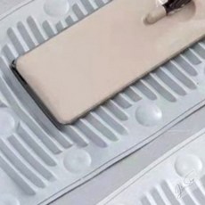 소노샵 휴대형 흡착식 빨래판 손빨래용빨래판, 그레이