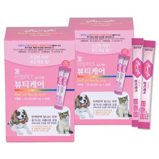 리얼펫 강아지 영양제 60포, 소고기향, 2개, 피부/피모
