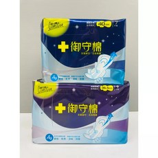 康乃馨 御守棉 衛生棉 夜用超長 36.5cm, 1個, 夜用極長