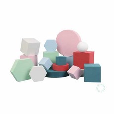 고매한 소형 진열대 제품전시대, 8-소형육각형-핑크