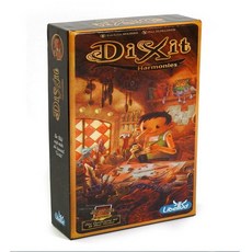 桃園出貨- 12 * 8 厘米 DIXIT 隻言片語擴展包紙 牌遊戲 84 張卡 全英文 帶遊戲棋盤, 1個, 和諧