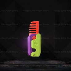 3D프린팅 플라스틱 칼 나이프 손잡이 당근 쿠나이 가짜, 1PC-B1, 1개