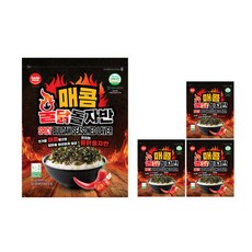 바다모아 김자반 매콤 불닭 돌자반, 4개, 50g