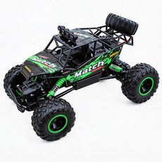 Starwayer RC카 4WD 1:12 몬스터 트럭 2.4G 원격 제어 자동차 오프로드 제어 트럭 선물, 녹색