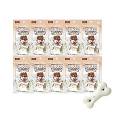 (2개묶음)멍스켓 강아지 비스켓(두부 후코이단)40gX10개(유통27년1월16일), 10개, 40g, 기타