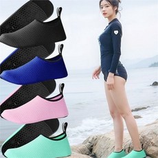 남성 아쿠아 슈즈 네오프렌 수륙양용 스포츠 성인 아쿠아 슈즈 물놀이 여름 샌들 맨발 여성 휴가