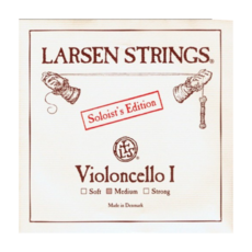 Larsen 大提琴弦 Soloist's Edition 第1弦 丹麥製 愛樂芬音樂, 詳見包裝, Medium