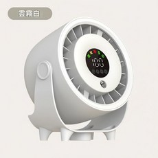 桌面噴霧風扇 小型臺式USB風扇, 白色, 3.5寸
