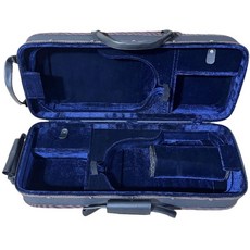 바이올린 더블 하드케이스 2정 수납 기내반입 항공용 우드가방