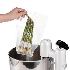 아이오 진공팩 진공포장비닐 8인치(중) 40장, 1개, 화이트