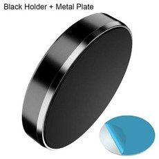 차량용 휴대폰 거치대 초강력 자석식 핸드폰 GPS 스탠드 대시보드 벽걸이형 자동차 마그넷 스티커, [03] 검정색
