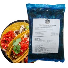 Drezza 할라피뇨 슬라이스 파우치 2.5kg, 1개