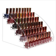 매니큐어 선반 진열대 립스틱 정리대 네일 투명 6단joy6+9pmB