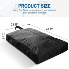 휴대용 농구 후프 베이스용 튼튼한 가중 베이스 앵커 웨이트 골대를 위한 샌드백 136.1kg(300파운드) 초과로 지탱 가능 블랙, 휴대용 농구 후프 베이스용 튼튼한 가중 베이스 앵커,