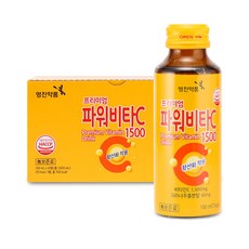 영진약품 프리미엄 파워비타C 1500 비타민C 음료 데일리 활력, 10개, 100ml