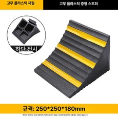 삼각 대형차고임목 화물차 중장비 경사로밀림방지 받침목