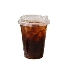요리를그리다 투명 PET 아이스 컵 410ml x 20p + 스토우프리 뚜껑 20p 세트, 1세트